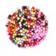 DIY jewelry 2000 plastic beads circular 0.4 cm circular beads DIY bracelets necklaces