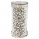 Seed beads, silver, Size 6