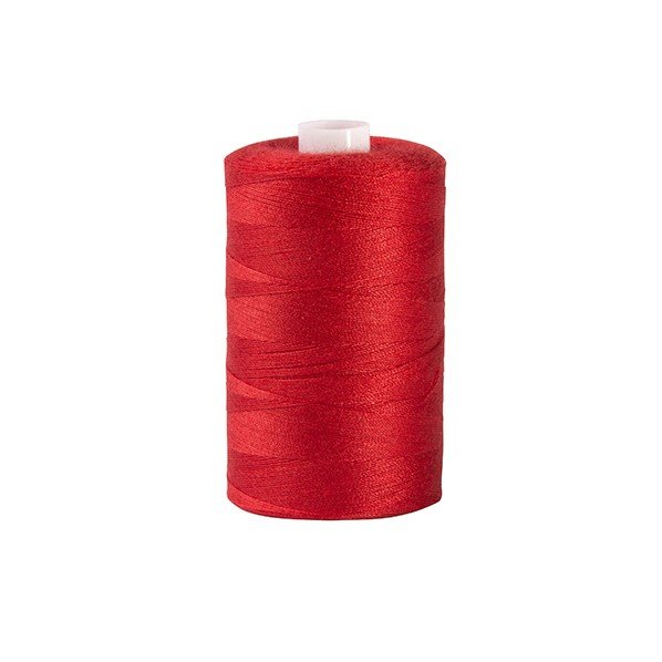 Polyester thread, red Thousand, Meter