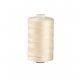 Polyester thread, Cream, one thousand meters