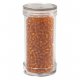 Seed beads, orange, Size 8